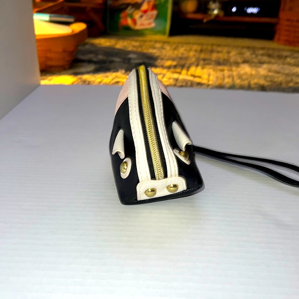 Betsy Johnson pig wristlet